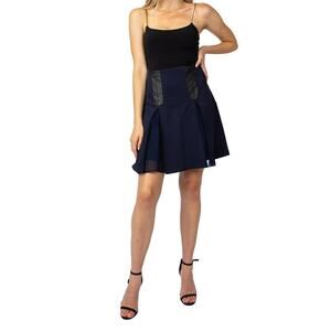 Rebecca Taylor Mid-Rise Pleated Aline Skirt